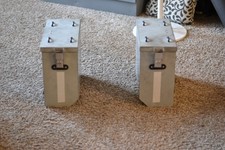 Tusk 1420090025 Aluminum Panniers V2 Medium Silver w/ Tusk Quick Release Mount