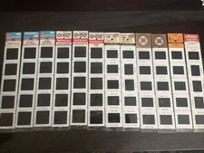 TRAVEL SOUVENIR SLIDE Pana-Vue, Epcot, Universal Studio, Hearst Castle LOT OF 12