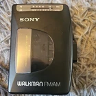 Sony Walkman FM/AM Portable Cassette Player Only For Parts Radio Does Working