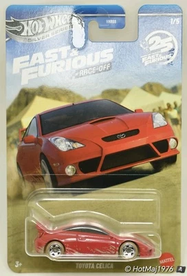 Hot Wheels Fast and Furious TOYOTA CELICA 2001 Race-Off 1/5 🔥25 ANS🔥 - Photo 1/4