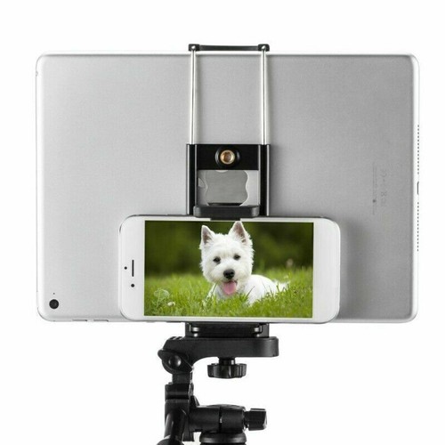 Universal Smartphone Stativ Adapter Tablet Halter Halterung Für Telefon iPad - Afbeelding 4 van 8