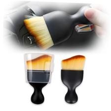 Car Interior Dust Brush,Soft Microfiber Bristles, Car Detailing Brush 2PCS