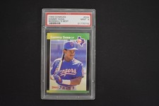 Sammy Sosa 1989 Donruss Baseball's Best Box Set #324 Rookie PSA 9 MINT