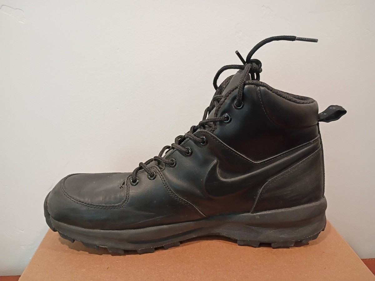 Nike‎ Manoa Leather Boots Mens 8.5 Black High Top Utility Shoes 454350-003 Nike MANOA BOOTS – DTLR main image 4