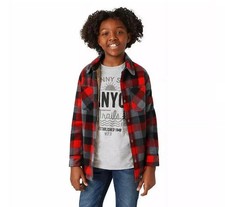 NEW Weatherproof Vintage Youth Boy's Fleece Jacket  Tee Set ,S 7/8 