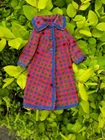 Vintage Barbie Doll 1972 Mainly For Rain 3338 Coat Excellent!