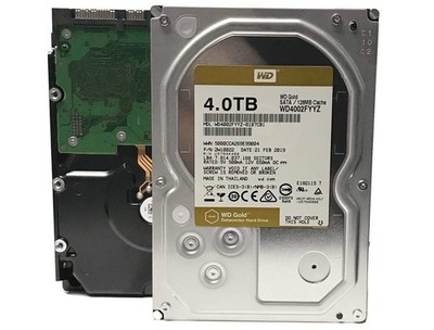 WD Gold 4TB Enterprise Class Hard Disk Drive - 7200 RPM (Broken For Parts only)