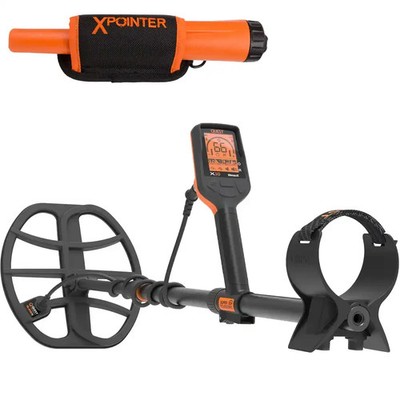 Quest X10 IDmaxX Metalldetektor mit Pinpointer Schatzsuche Sondeln