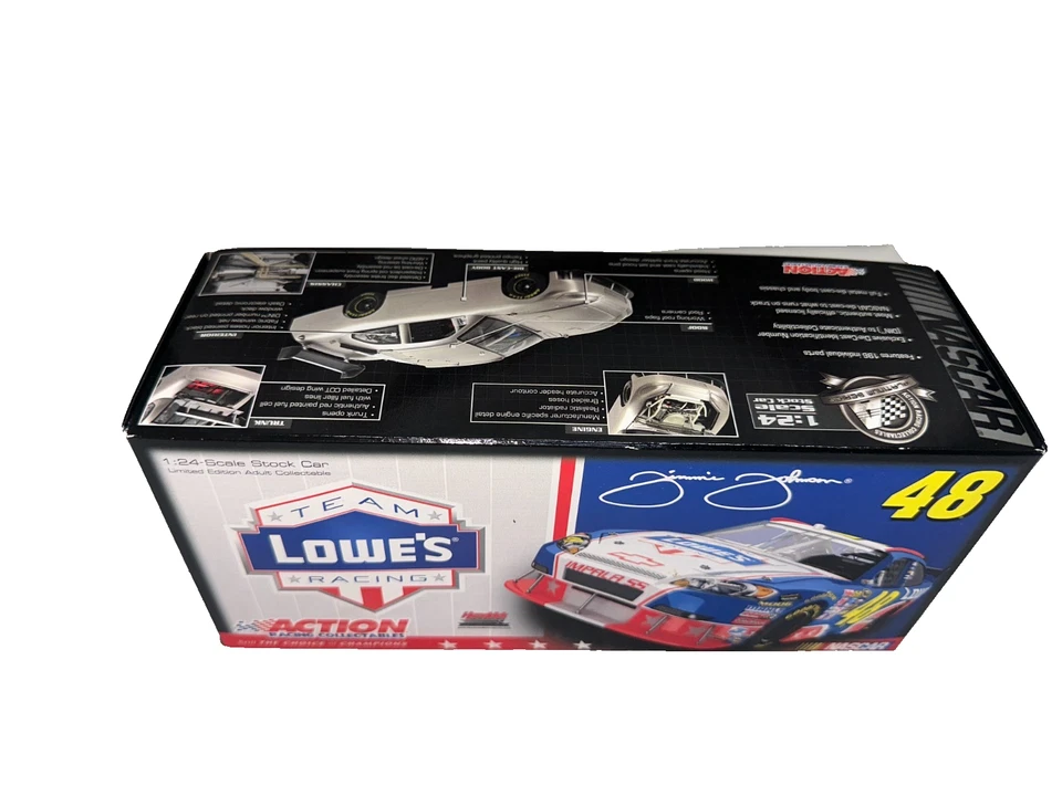 Action 1:24 #48 Jimmie Johnson Lowe’s Memorial Day 2009 Impala SS-USED-NO WING - Image 2 of 4