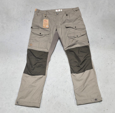Fjallraven Vidda Pro Ventilated Trousers Brown Dark Olive Men's Trekking Pants
