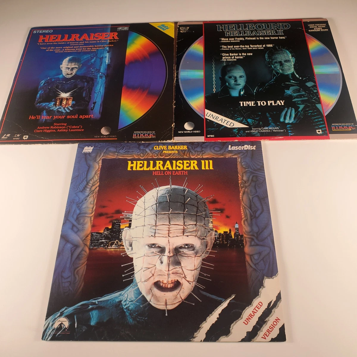 Full Screen Horror Slasher Movie LaserDiscs for sale | eBay