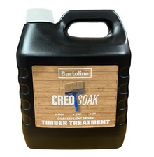 Light Brown Creosote Substitute Oil Based Fence Stain Timber Fence Treatment