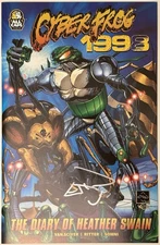 Cyberfrog 1998: The Diary of Heather Swain Ashcan All Caps Comics EVS SIGNED