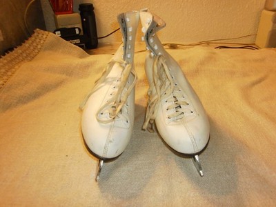 FREETIME, Damen Eiskunstlauf Schlittschuhe EU Gr. 41 (26,3 cm) 2 x Leder (145)
