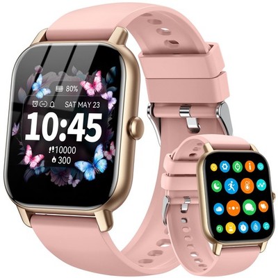 Für Männer, 1,85 Zoll HD Bildschirm Bluetooth Fitness Tracker Schrittzähler/Schlafmon...