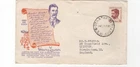 1949 AUSTRALIA - HENRY LAWSON 1867-1922 FDC FROM COLLECTION I46