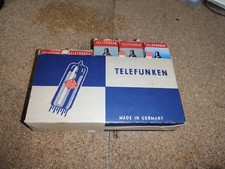 TELEFUNKEN ECC81 12AT7 Diamond Mark Vacuum Tube Set of 5 UNUSED Japan MG01 1.5