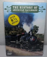 The History of American Railroads: Set (DVD) Brand New B257