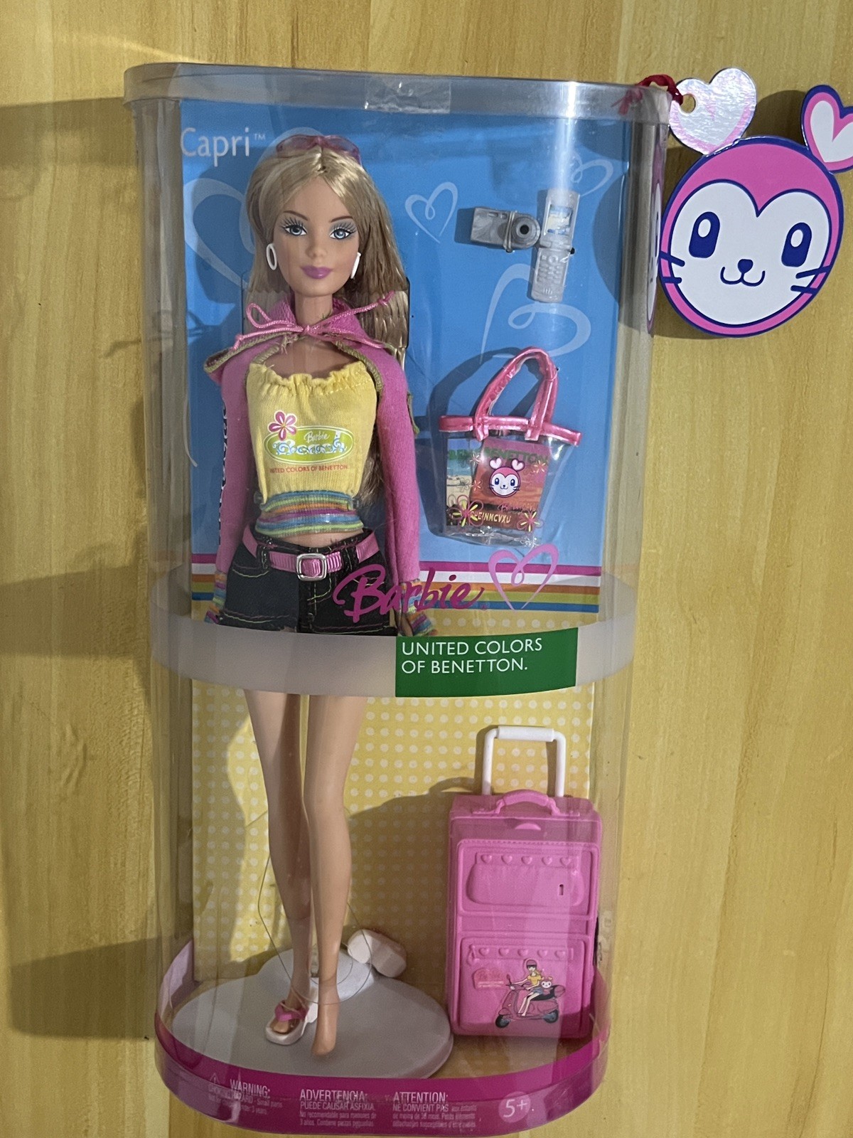 Barbie Capri United Colors Of Benetton 2006 Mattel Rare Fashion Forever