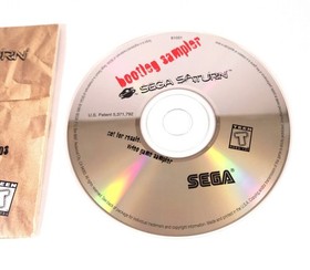 Bootleg Sampler (Sega Saturn) -Disc & Cardboard Case ~WORKS
