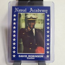 David Robinson Naval Academy Basketball Card