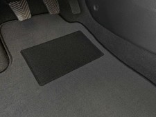 Lagerrest: Fußmattenset passend für VW Bora 1J, Dura grau, Umrandung silber