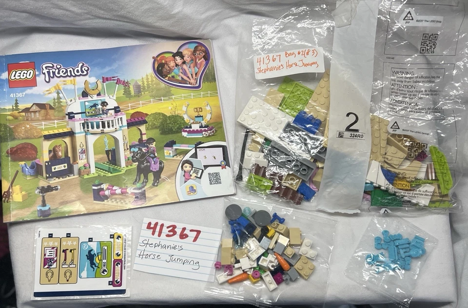 LEGO Friends Juegos Incompletos Piezas Etiquetadas 41367 41167 41168 41369 Más Foto 2 de 4