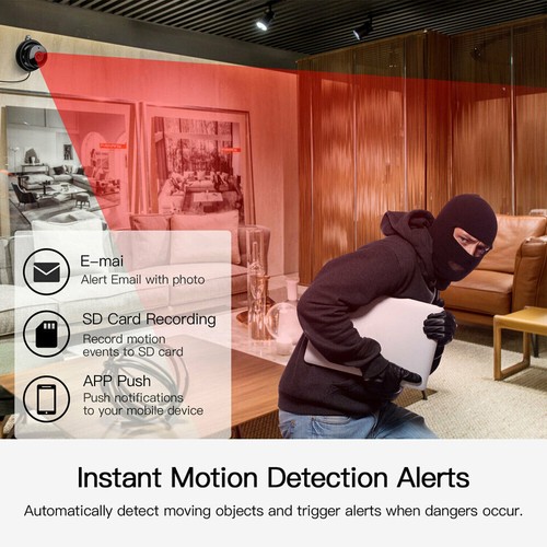 Mini Home Camera Wireless Wifi Camcorder HD 1080P DVR Night Vision - Picture 5 of 10