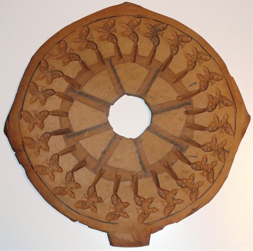 Molde de fundición de giro de peltre de goma de 9"" 23 broches colgantes alfileres - Imagen 4 de 12
