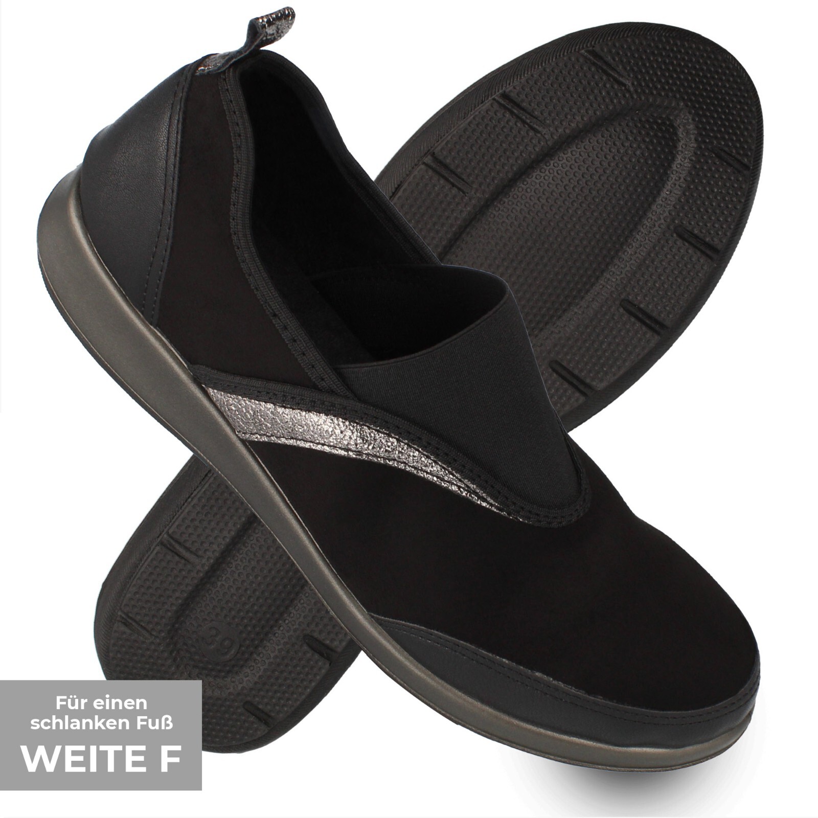Zapatillas ortopédicas de mujer zapatos de salud zapatos preventivos dr. Orto Pesaro