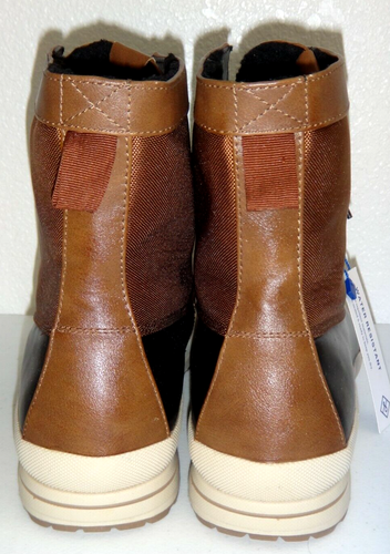 Call It Spring Women Water-Resistant Flat Ankle Boots Brown Lace-Up Bootie Sz 11 - Picture 6 of 8