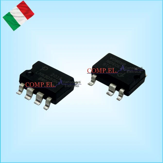 LNK305GN IC OFF LINE SWITCHER SMD-8b ORIGINALE POWER INTEGRATIONS