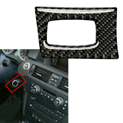 Interior Key Slot Holder Real Carbon Fiber Trim Fits 06-13 E90 E92 E93 335 M3 #B