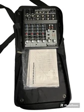 Behringer 802 Xenyx Mixer 8-input 2-bus, small compact  Preamp - NO POWER SUPPLY