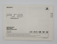 Sony PlayStation 2 PS2 Instruction Manual for Console Only SCPH-70001