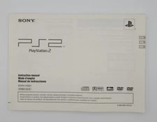 Sony PlayStation 2 PS2 Instruction Manual for Console Only SCPH-70001