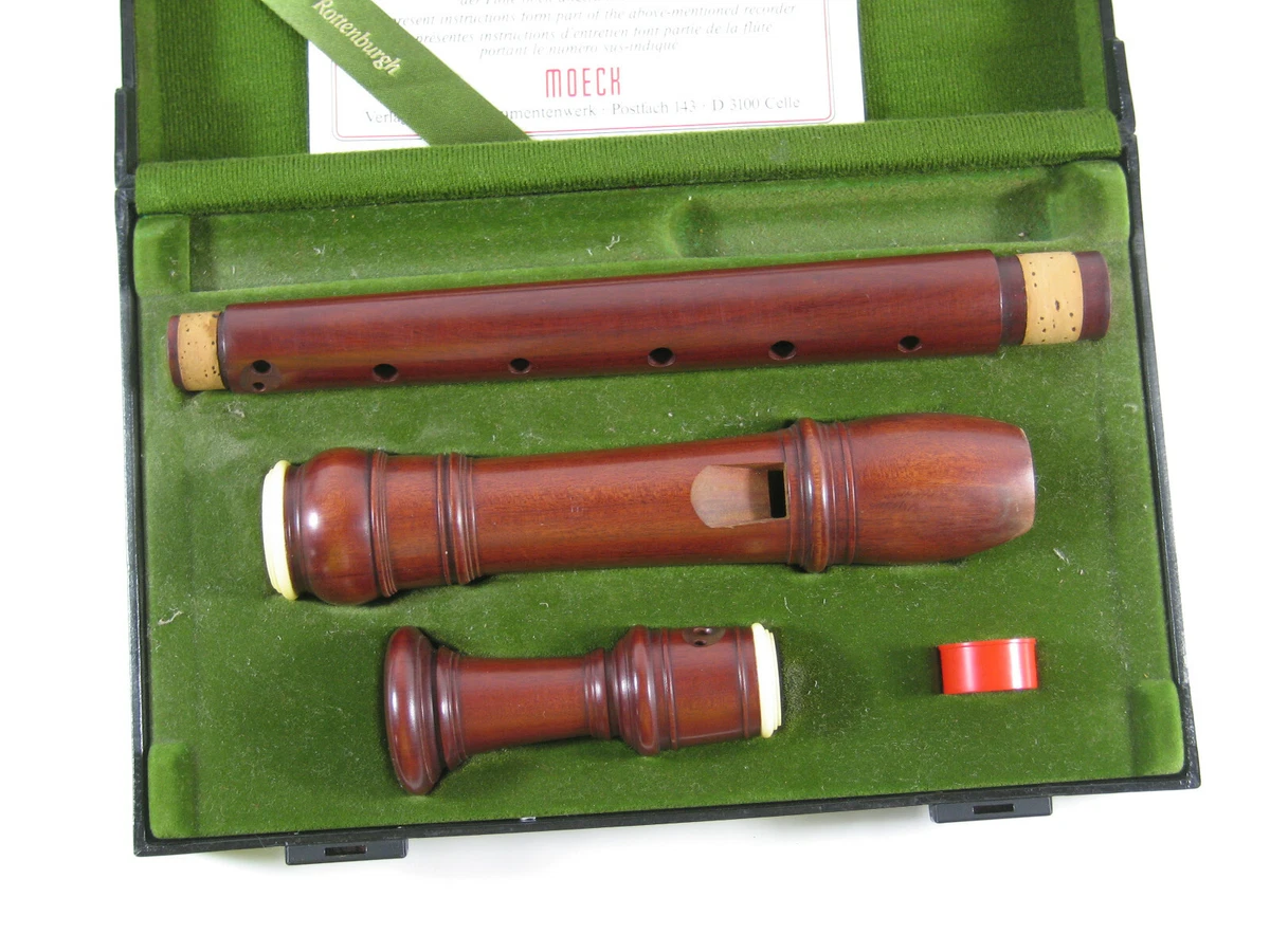 MOECK Rottenburgh Blockflöte Altblockflöte Nr. 439 Palisander | eBay
