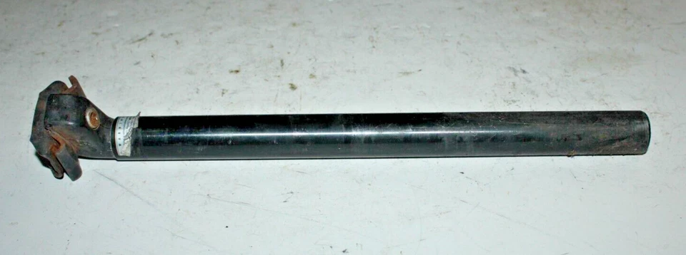 Tubo de asiento de tija de sillín Kalin 350/26,8 mm 20 mm desplazado acero negro carretera MTB remitente de EE. UU. Foto 2 de 4