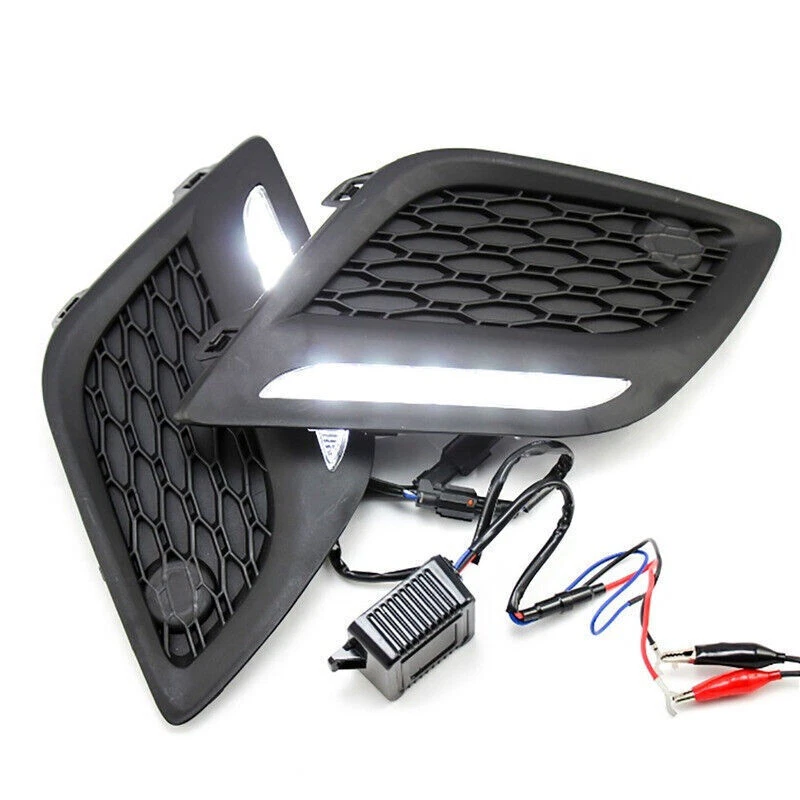 Left Right LED DRL Daytime Running Light Fog Lamp For Volvo XC60 2011 2012 2013 - image 2 of 4