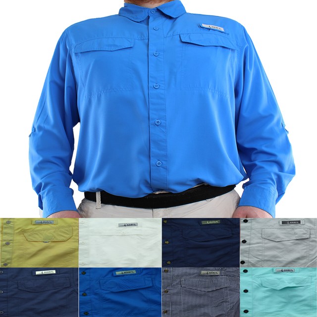 HABIT Long Sleeve Mens River Guide Fishing Shirt HABIT Long Sleeve Mens River Guide Fishing Shirt