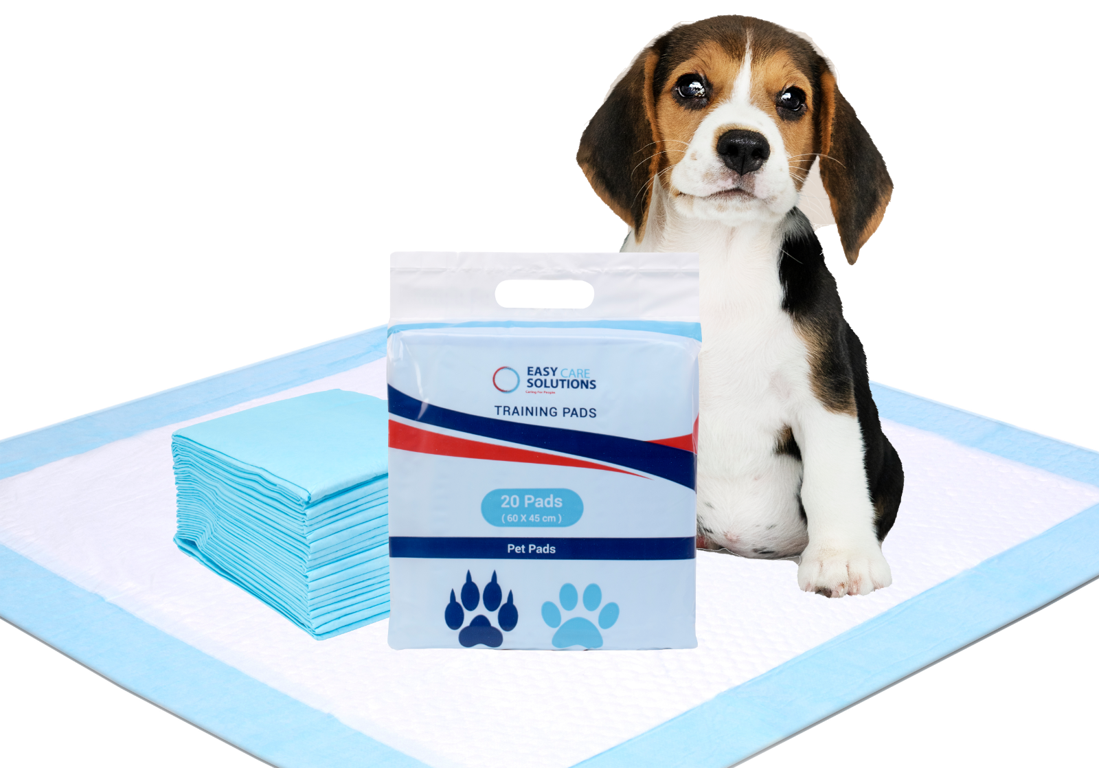 80 Puppy Training Pads Train Toilet Wee Pee Mats Dog Pet Cat - 45 x 60 cm