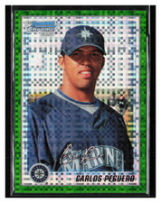 2010 Bowman Chrome Pros Green X-Fractor #BCP187 Carlos Peguero