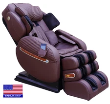 Luraco i9 Max Plus Medical Massage Chair- CHOCOLATE - MADE IN USA-FREE SHIPPING