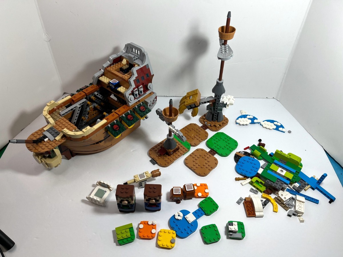 Lego Bowser Airship Set De Mario Bros Lego Mario Airship Mario - Main Image
