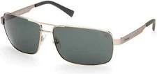 Timberland TB9225 32R Gold Polarized Aviator Metal Sunglasses Frame 65-14-130