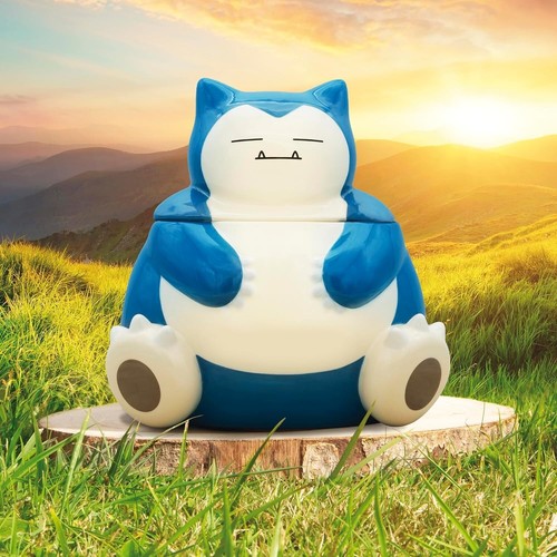 Contenitore per biscotti Pokemon Snorlax 3D Cookie Jar 19 cm ABYstyle - Foto 5 di 8