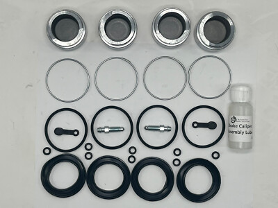 Front Brake Caliper Seal & Piston Rebuild Kit For Porsche 911 1966-1989 – Bigg Red BRKP85 48mm