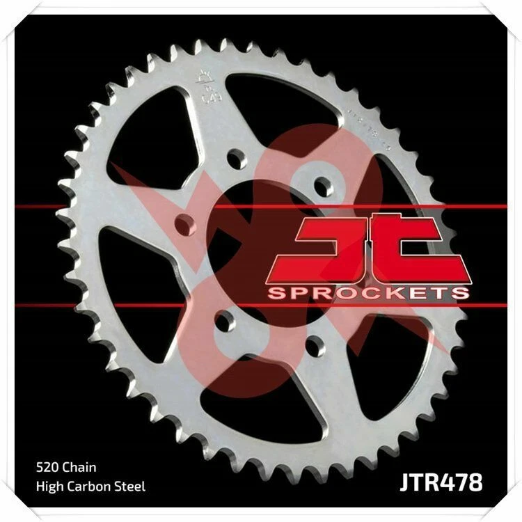 Kit de corrente e roda dentada Kawasaki EX650 Ninja 650R 2009 JT/EK 520SRO6 O-ring - Imagem 2 de 4