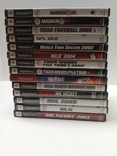 Ps2 Game Lot Bundle 14 Games- a few Tested, a few w/ manuals. - Picture 2 of 3
