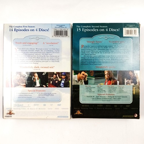 DEAD LIKE ME SEASON 1 2 DVD BOX SET. REGION 1 NTSC. VERY GOOD - Picture 2 of 14